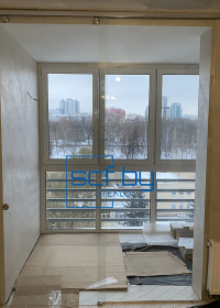 clients and partners3-Перегородка линейная с раздвижной дверью